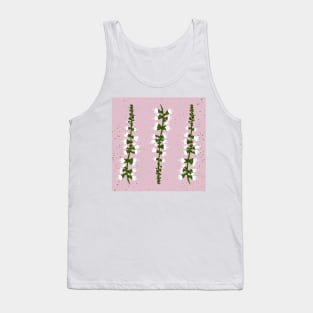 Basil Blossom Pink Tank Top